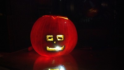 laser pumpkin