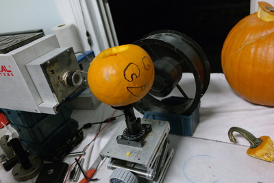 laser pumpkin